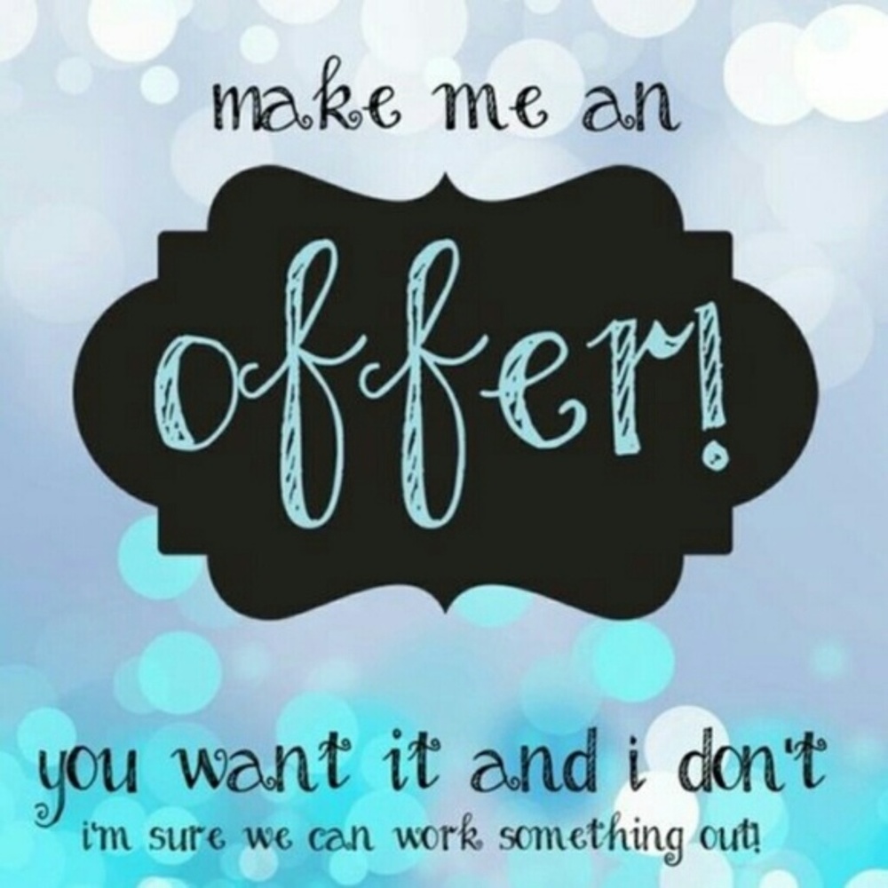 Reasonable Offers Accepted